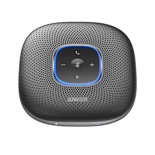 Anker PowerConf Bluetooth conferentieluidspreker met 6 microfoons - Zwart