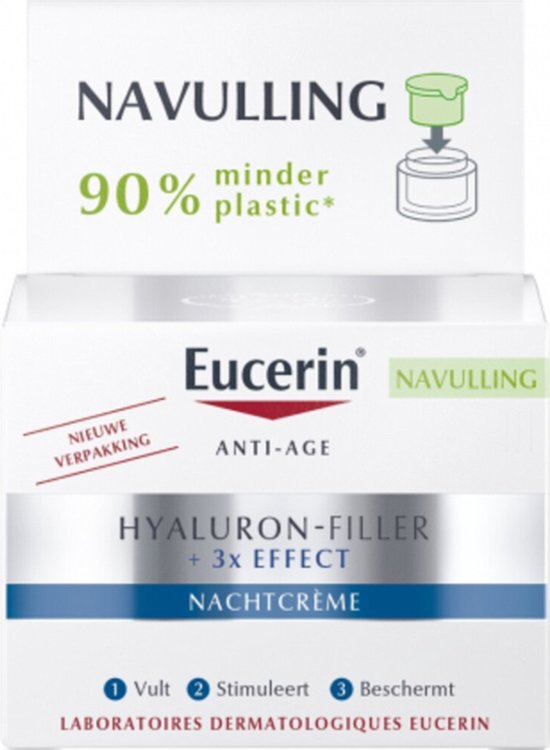 Eucerin Hyaluron-Filler Nachtcr&#232;me Navulling