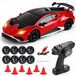 Lamborghini voiture RC drift - 1:24 - Rouge - Télécommande