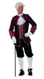 Wilbers costume marquis taffetas bordeaux - Taille 56