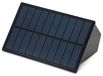 Lampe solaire LED, noir, 2 voies, 2700 K