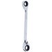 KS Tools 503.4571 GEARplus Dubbele ratelringsleutel, omschakelbaar, 8x9mm