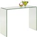 Julian Bowen Amalfi consoletafel van gebogen glas
