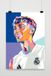 Ro-Wi print & sign Dean Huijsen Poster - Posters de football - Sport - Pop Art - Athlète - Défenseur - Décoration murale salon - papier 180 grammes - 7030 - Format 60 x 90cm