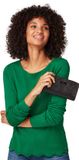 Tom Tailor TTELIN Portemonnee met logo-applicatie - Maat ONESIZE - schwarz / black