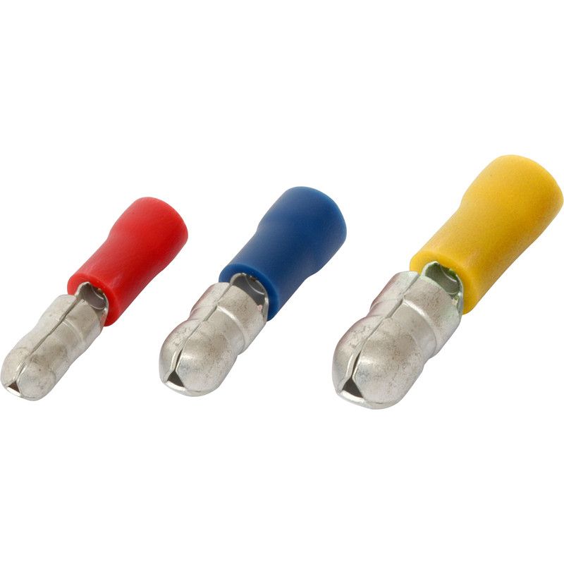 Rondsteker 2,5mm blauw (100 Stuks)