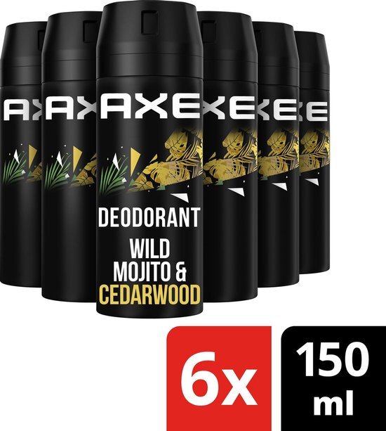 AXE 6x Deodorant en Bodyspray Green Mojito + Cedarwood 150 ml