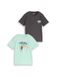 Tom Tailor - T-shirt in 2-pack - Maat 116/122 - vert clair