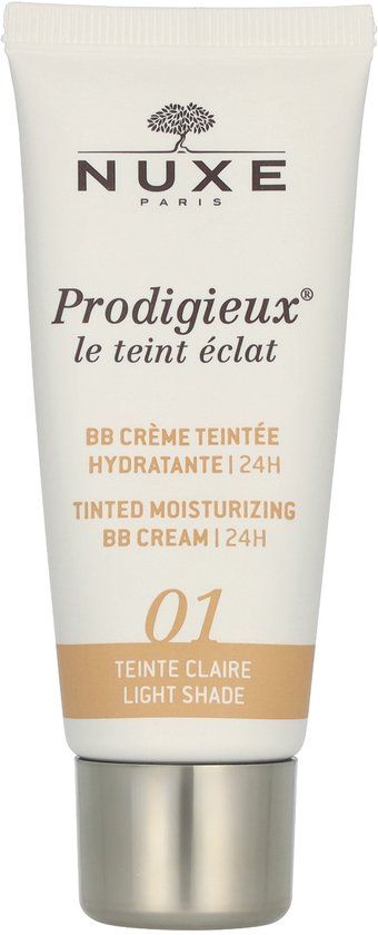 Nuxe Prodigieux Le Teint Eclat Hydrating BB Cream 24h 01 Light Shade 30ml