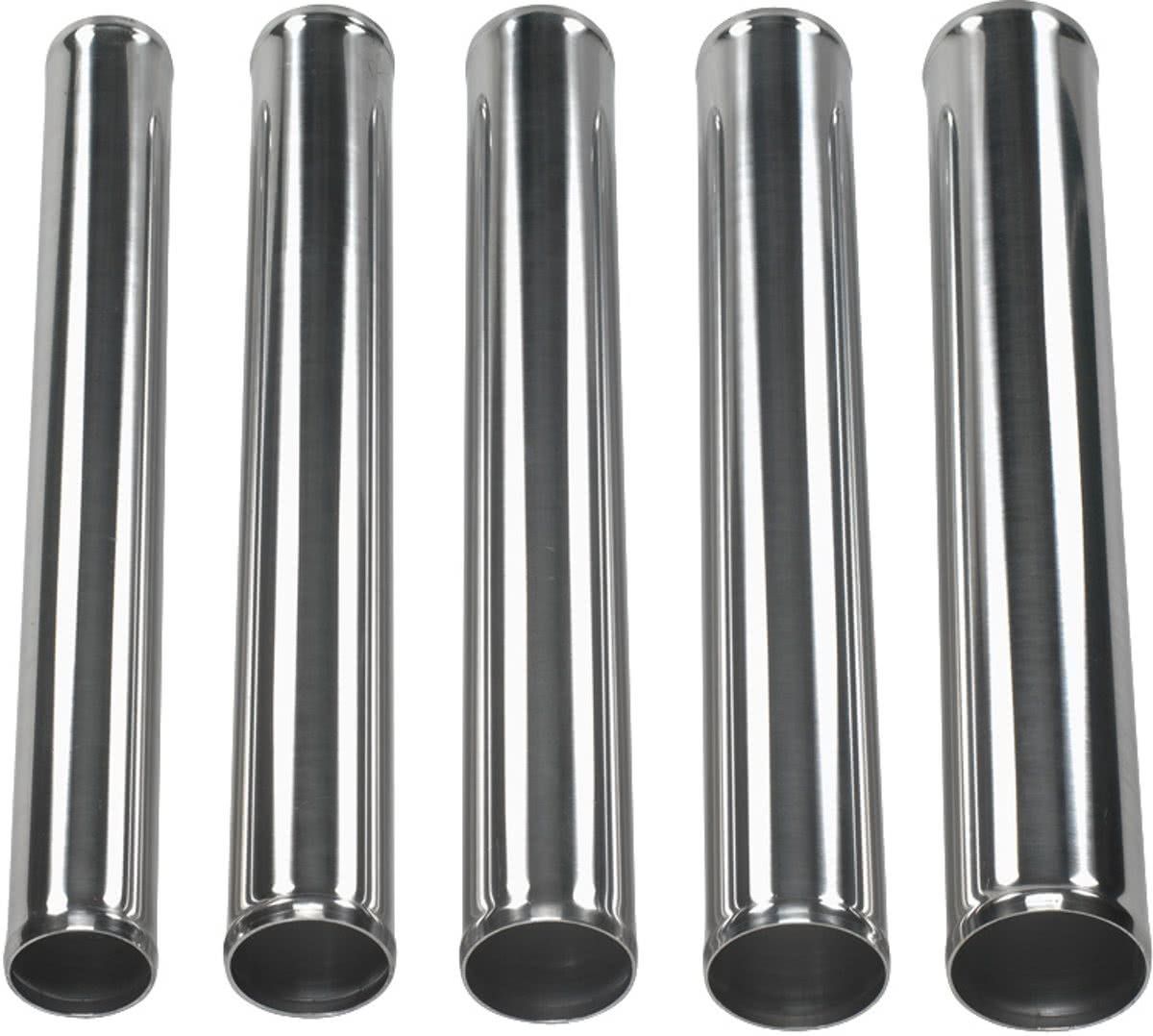 AutoStyle Universele Aluminium Luchtfilterbuis - Recht - Diameter 50mm - Lengte 460mm