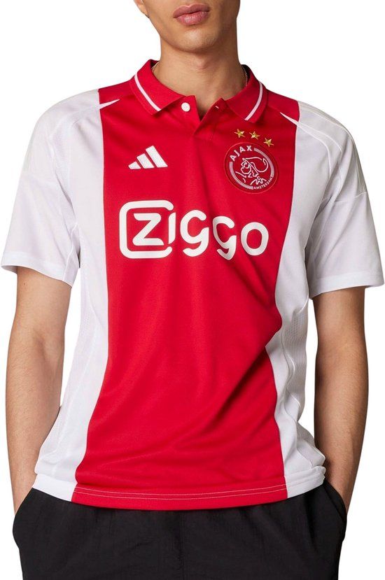 Adidas Ajax Amsterdam 24/25 Thuisshirt Heren - Maat S - Rood/Wit