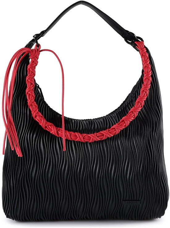 Desigual Schoudertas Litio Black Samarra Zwart
