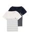 TOM TAILOR Chemise bleu marine / bleu clair / vert clair / blanc