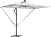 vidaXL Parasol 294 x 200 x 270 cm Polyester en Aluminium Zand