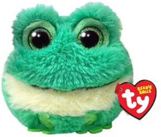 TY Teeny Puffies Gilly Frog 10 cm - Groen - Pluche