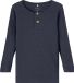 NAME IT NMMKAB LS TOP NOOS Jongens T-shirt - Maat 86 - Dark Sapphire