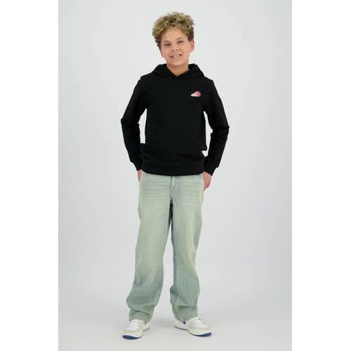 Raizzed hoodie met backprint zwart