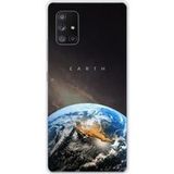 Samsung Galaxy A71 5G Earth Bedrukt siliconen hoesje