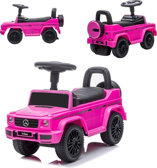 Cabino Loopauto / Loopwagen Mercedes Benz G-klasse - Roze