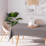 Soleil d'Ocre 818230 Alix Sappe Antitaches Rechthoek Polyester Grijs 140 x 300 cm