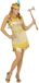 Widmann Indiaan Kostuum Gouden Indiaans Meisje Golden Feet Vrouw Small Carnaval kostuum Verkleedkleding