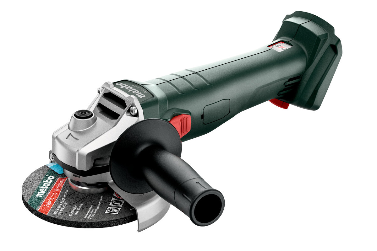 Metabo Metabo W 18 7-125 18V Li-Ion Accu Haakse Slijper Body In Metabox - 125mm