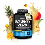 BioTechUSA Iso Whey Zero | Premium Whey Protein Isolate | Grass-Fed | Enzyme-Free | Sugar- and Gluten-free, 1816 g, Ananas-Mango