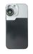 SYSTEM-S Makro lens 2.8X HD filter met hoes in zwart voor iPhone 13 Pro Max