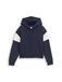 TOM TAILOR Sweatshirt bleu nuit / blanc