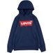 Levi's Boys Batwing Screenprint Hoodie Dress Blues Taille: 8Y