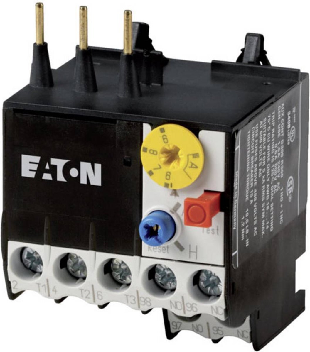 Eaton 014479 motorbeschermingsrelais, 1, 6-2, 4 A, 1 sluiter + 1 opener