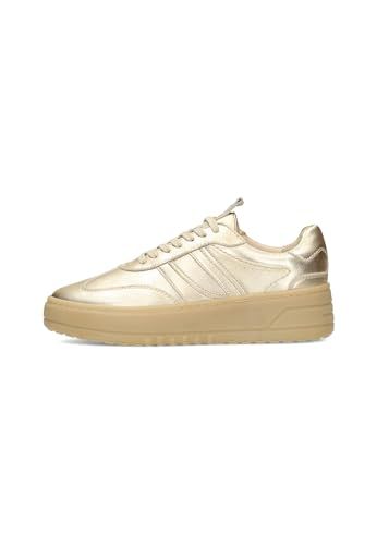 PS Poelman Anemone leren sneakers goud