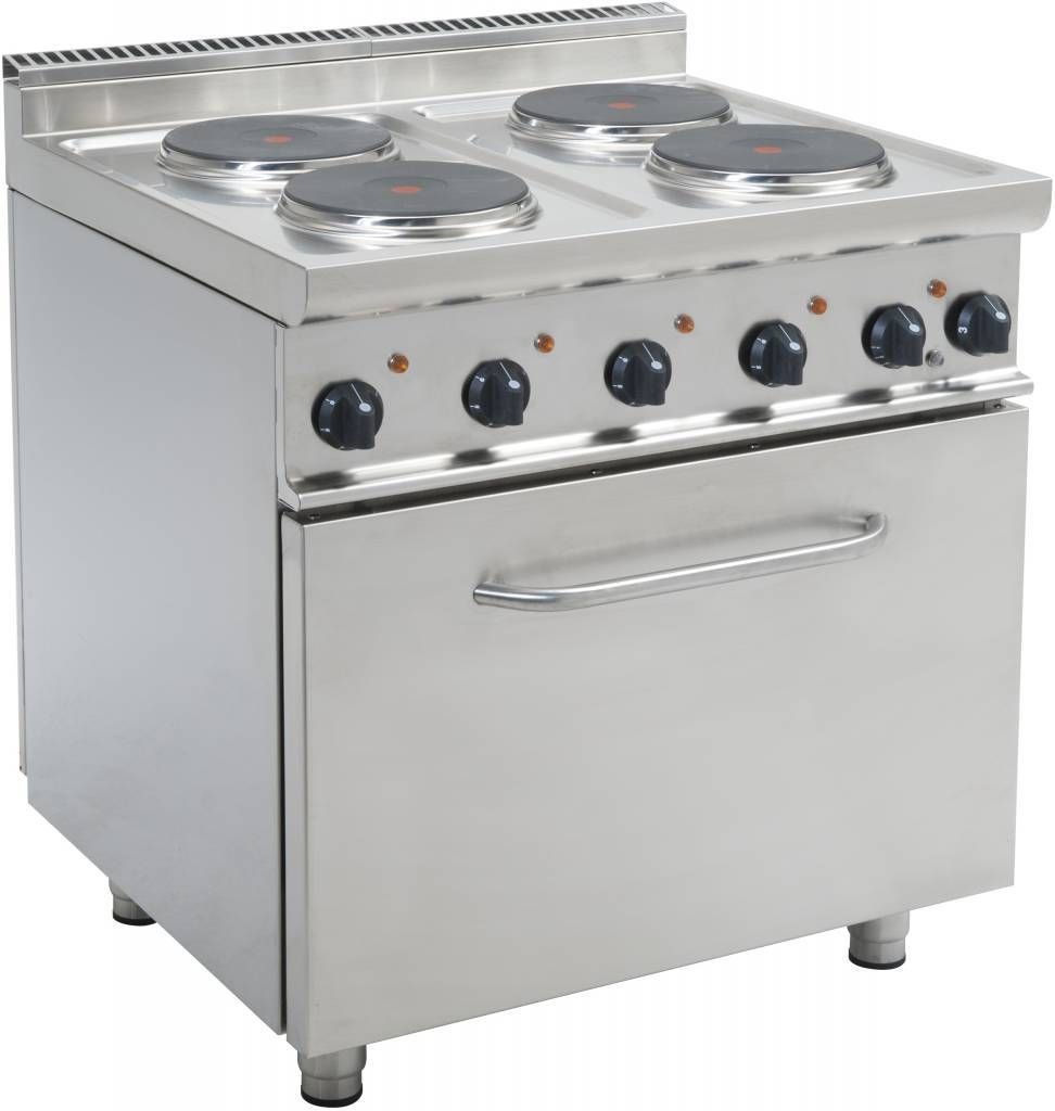 Saro Elektrische kookplaat met oven 4 kookplaten - 4017337423163
