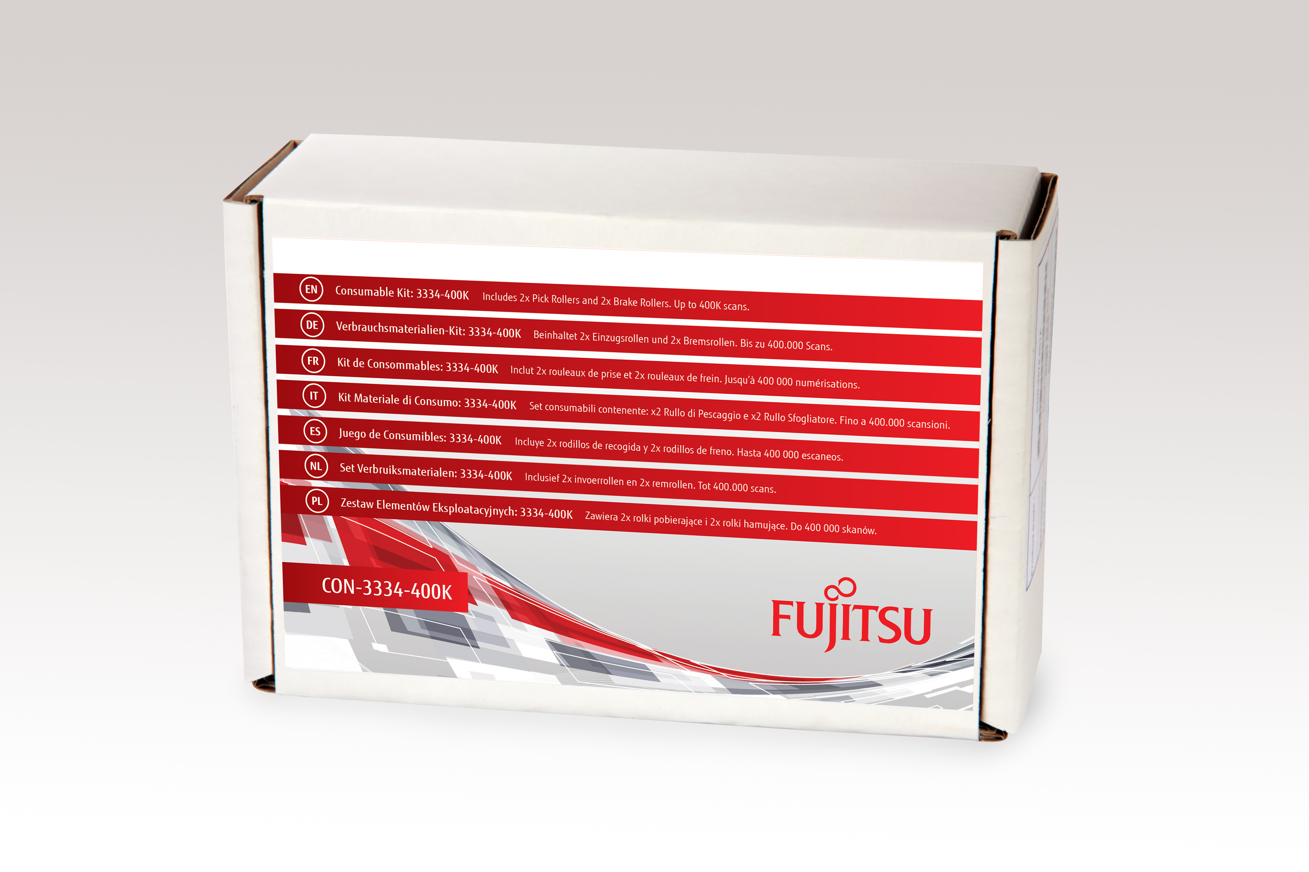 Fujitsu 3334-400K - Reserveonderdelen voor printer/scanner - multi