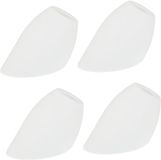 Sans marque Set de abat-jour - Abat-jour en plastique - Éclairage domestique - Conception inclinée - 13x13 cm - Blanc
