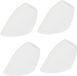 Sans marque Set de abat-jour - Abat-jour en plastique - Éclairage domestique - Conception inclinée - 13x13 cm - Blanc