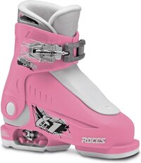 Roces - Idea Up - Skischoenen - Kinderen - 16.0-18.5 (25-29) - Wit - Roze