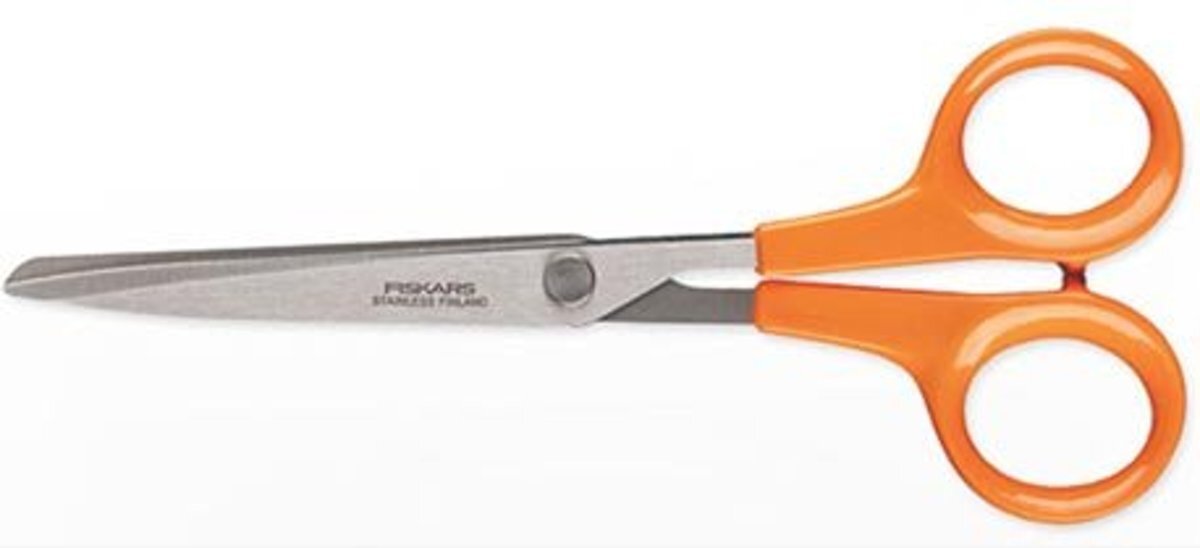 Fiskars Schaar - Classic - Papier - Oranje