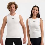 Rogelli Core II Dames en Heren 2 pack Ondershirt Wielrennen - Mouwloos - Wit