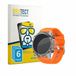 BROTECT Screenprotector 6 Stuks voor WalkerFit M6 Ultra 1.43" Beschermglas transparant