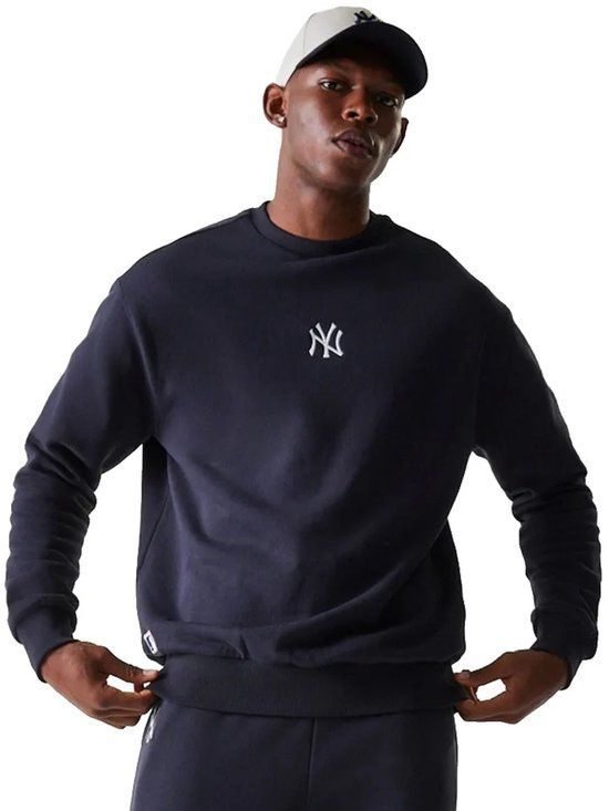 New Era Mlb Le Midi Bb New York Yankees Sweatshirt Blauw S Man