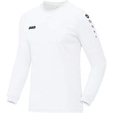 JAKO - Jerseyteam (Lange Mouw), Uniseks-Kind, Wit, 164