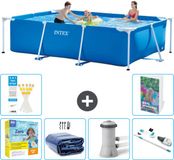 Intex Rechthoekig Frame Zwembad - 300 x 200 x 75 cm - Blauw