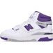 Chaussure haute homme 650 blanc/violet