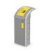 Hailo ProfiLine WSB Design Plus XXXL Afvalcontainer Rechthoekig ABS Grijs 120L