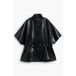 Desigual gilet en similicuir - noir