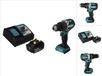 Makita DHP 484 RF1 perceuse à percussion sans fil 18 V 54 Nm sans balai + 1x batterie rechargeable 3,0 Ah + chargeur