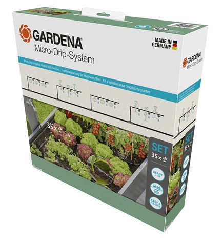 Gardena Micro-Drip System Complete Bewateringsset - 35 planten - 15m Slang - 13455-20
