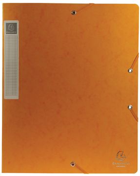 Exacompta Elastobox Cartobox rug van 4 cm, geel
