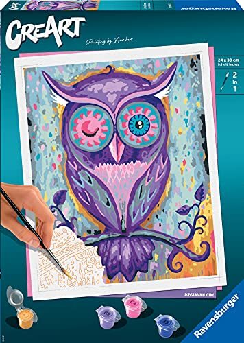 Ravensburger - CreArt-Grand-Hibou - 400556289905